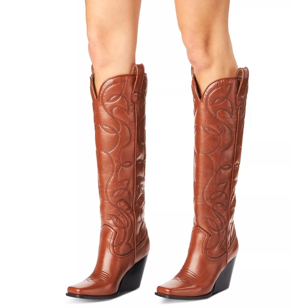 Stella McCartney cloudy cowboy boots 38.5